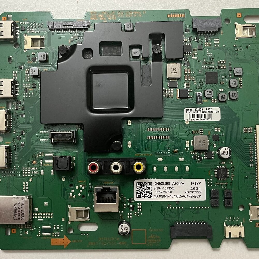 Samsung QN50Q60TAFXZA Main Board BN94-15784Q (BN97-17205B)